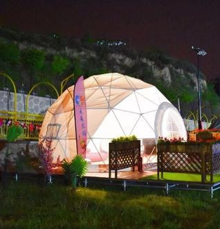 江门河南球形帐篷-室外浪漫乐园